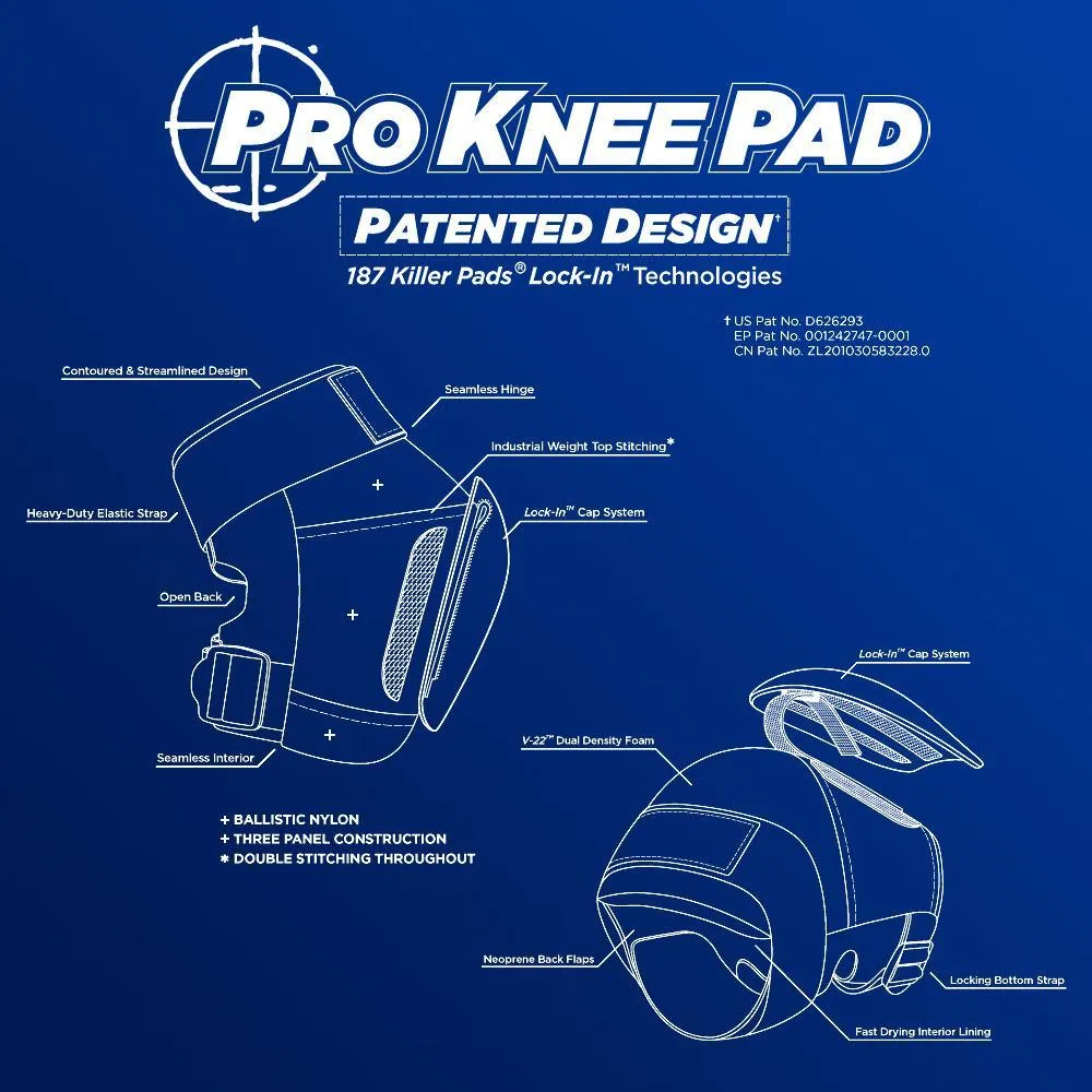 187 Pro Knee Pads Killer