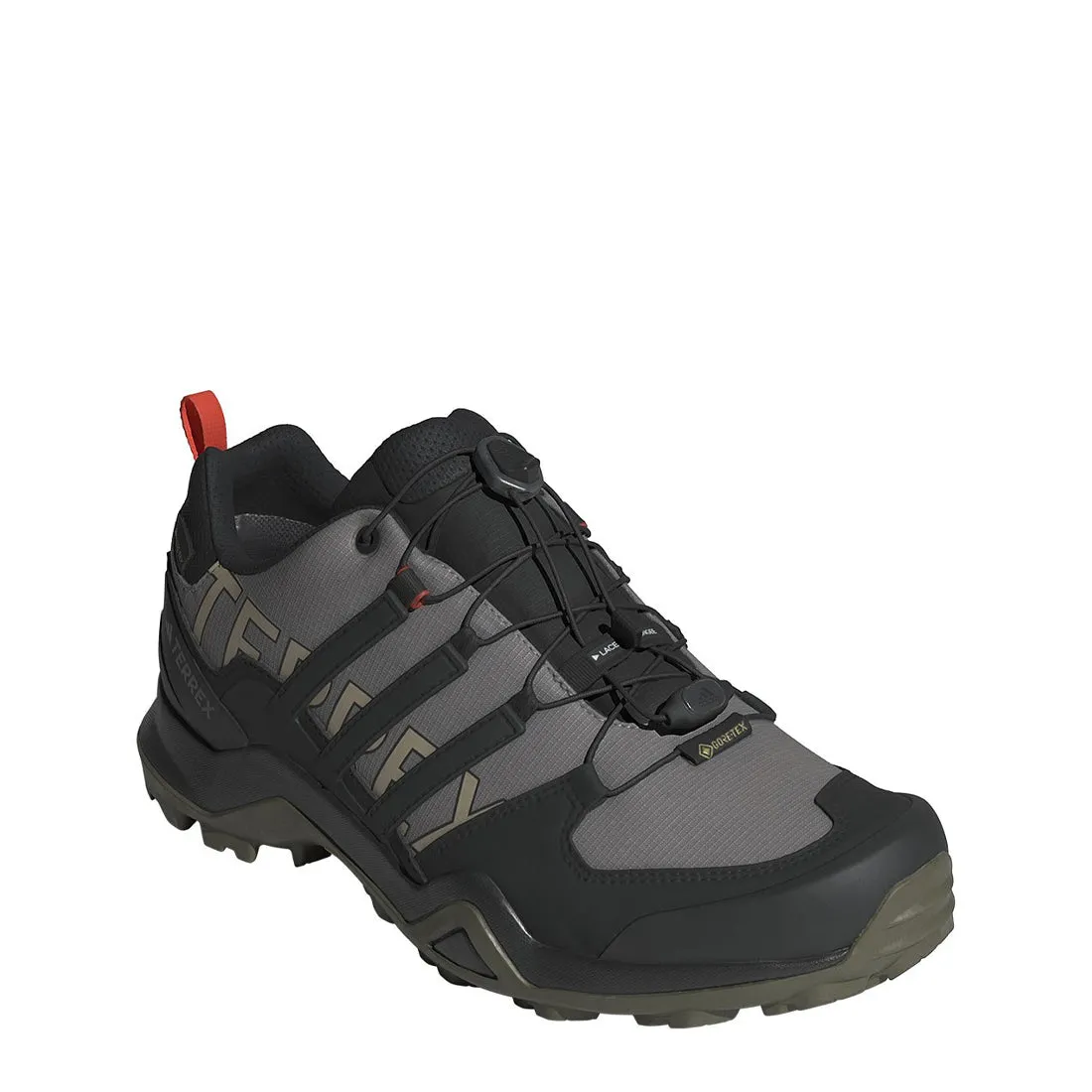 Adidas Terrex Swift R2 Gore-Tex Hiking Shoes Charcoal Grey / Core Black / Olive Stratus