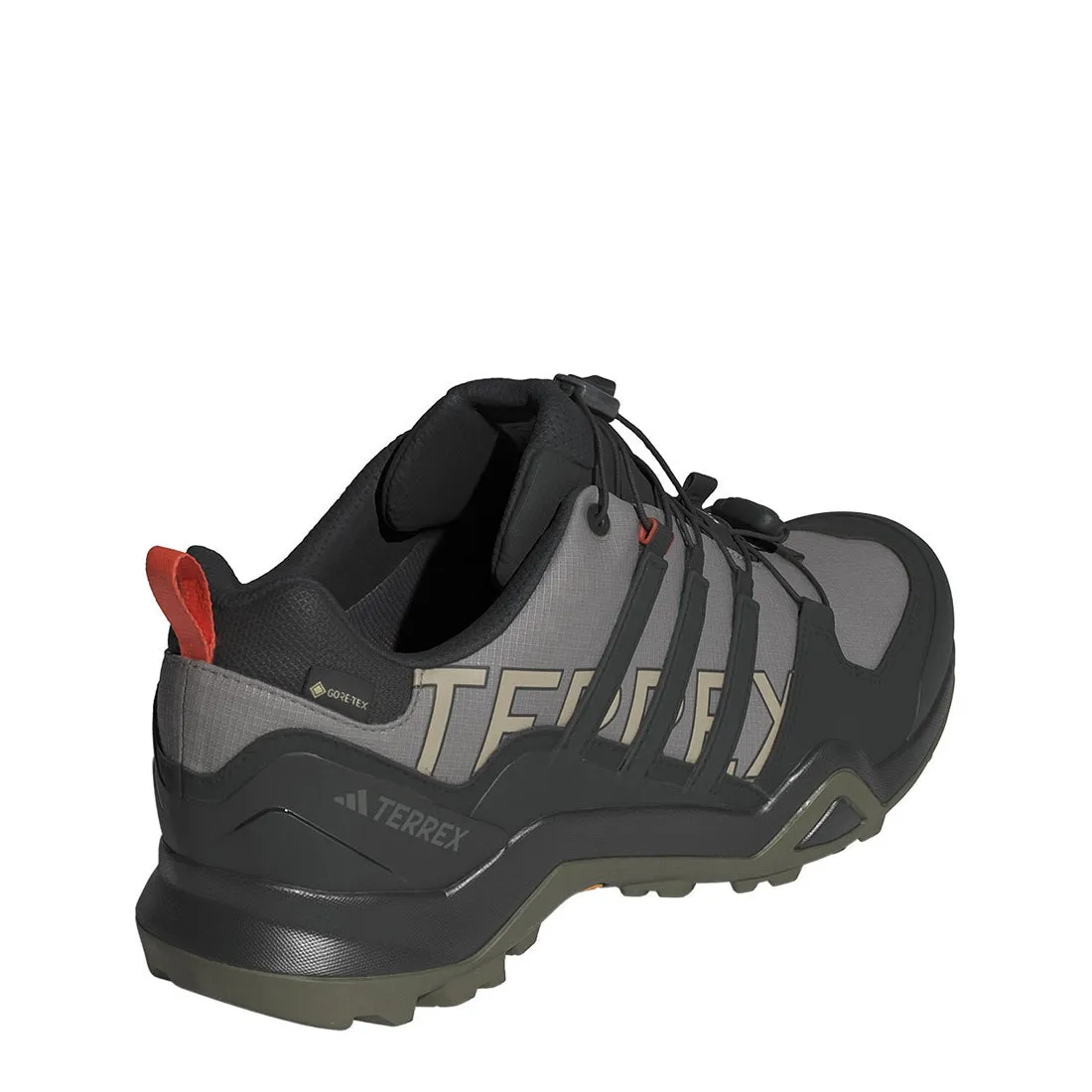 Adidas Terrex Swift R2 Gore-Tex Hiking Shoes Charcoal Grey / Core Black / Olive Stratus