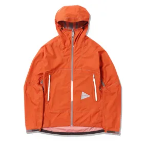 And Wander 3L UL Rain Jacket Red