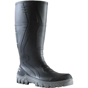 Bata - Jobmaster 3 Black/Grey PVC 400mm Safety Gumboots 892-62290