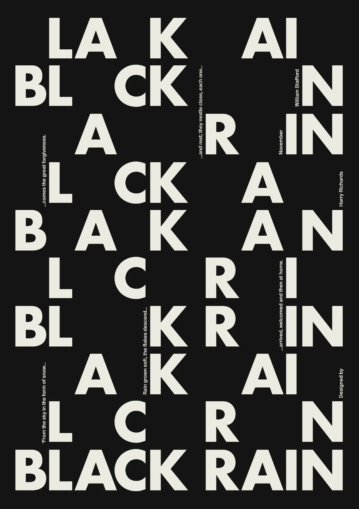 BLACK RAIN (Black)