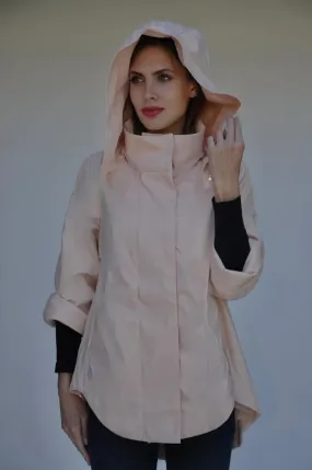 Blush Pink Rain Jacket