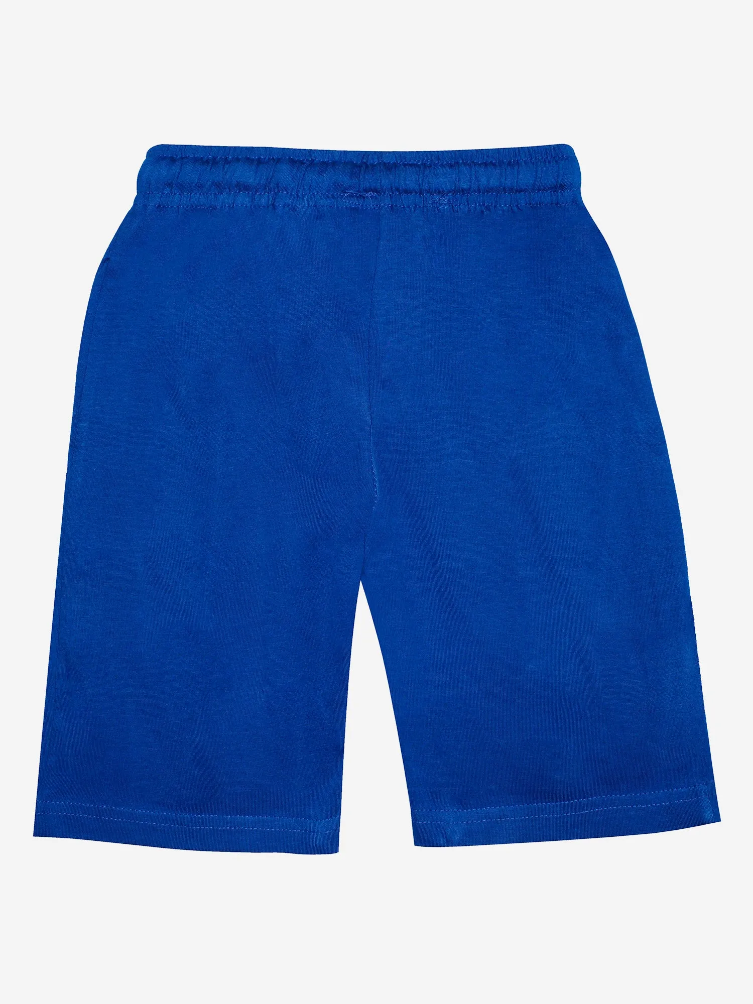 Boys Knee length Cotton Jersey Short - Pack of 2