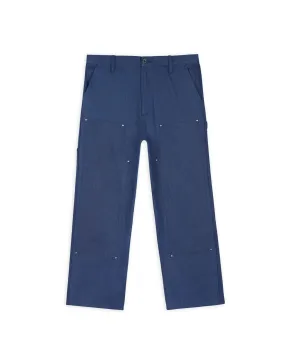 Bull Denim Double Knee Utility Pant - Navy