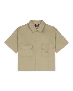 Camicia Dickies Work Shirt SS W Rec Khaki