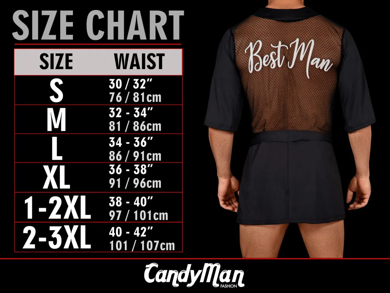 CandyMan Work-N-Play Bodysuit