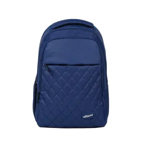 Coach 26L Navy Laptop Backpack with Rain Cover