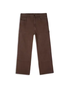 Double Knee Utility Pant - Brown