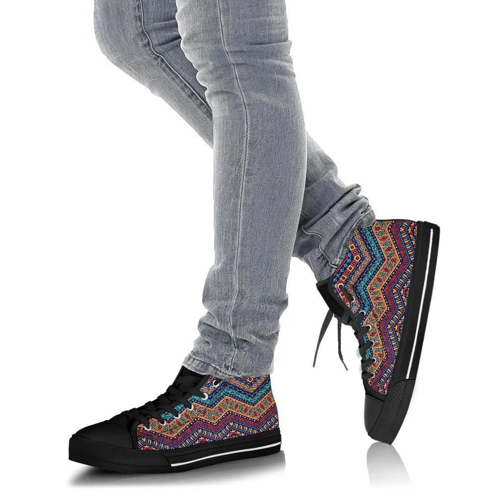 Ethnic Pattern High Top