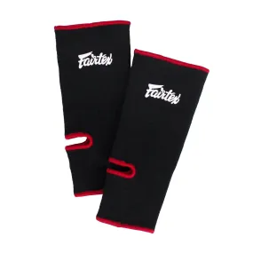 Fairtex AS1 black/red Ankle Guards