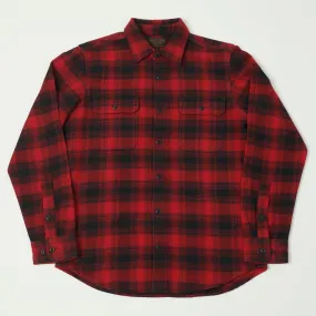 Filson Vintage Flannel Work Shirt - Red Oak Ombre