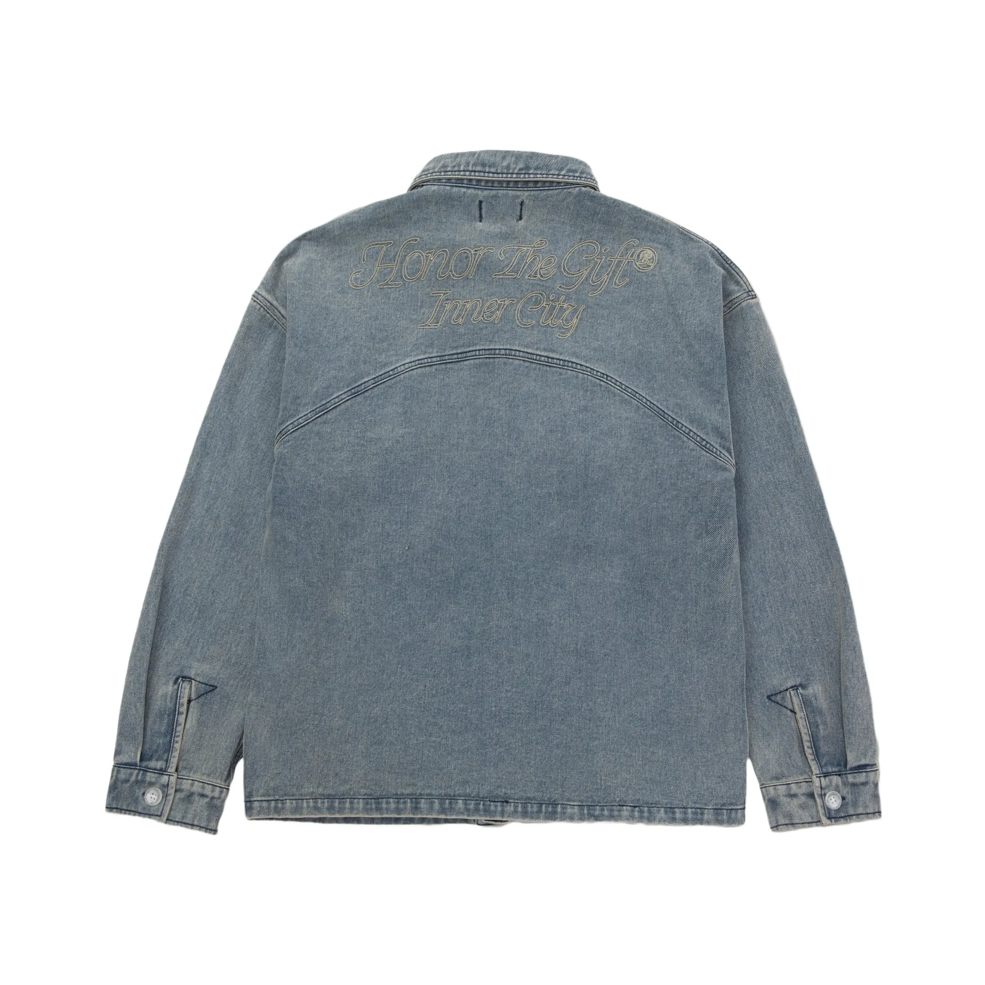 Honor The Gift L/S Work Shirt 'INDIGO'