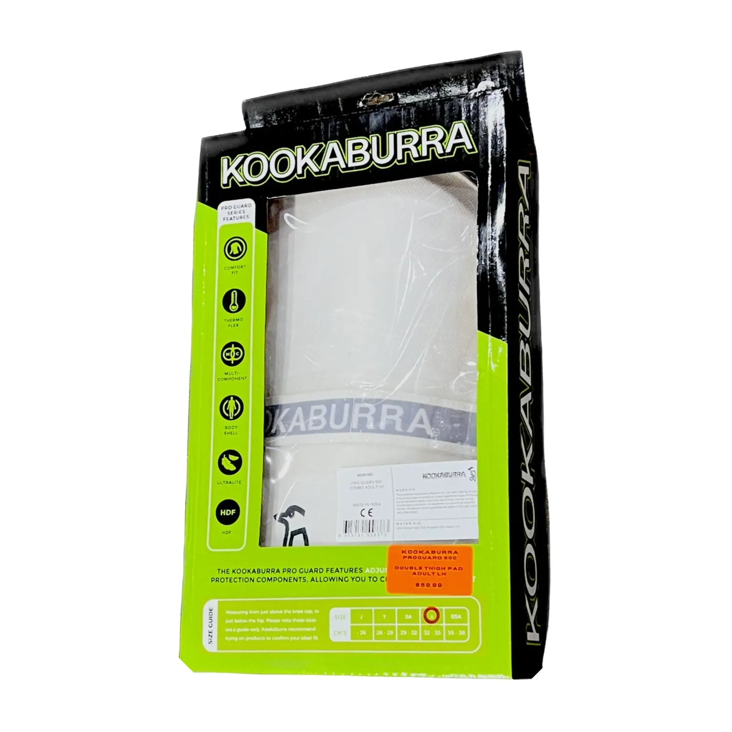 Kookaburra Double Thigh Pads