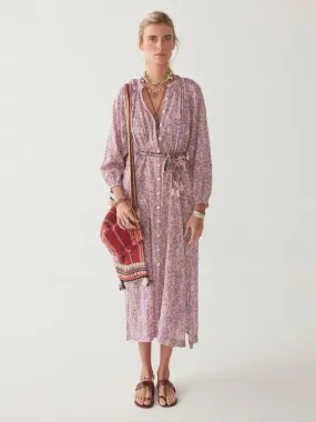 Maison Hotel Casilda Vintage Colour Purple Rain Dress - ByAdushka