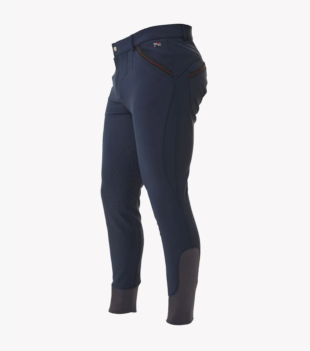 PEI Barusso Men's Gel Knee Breeches - Navy