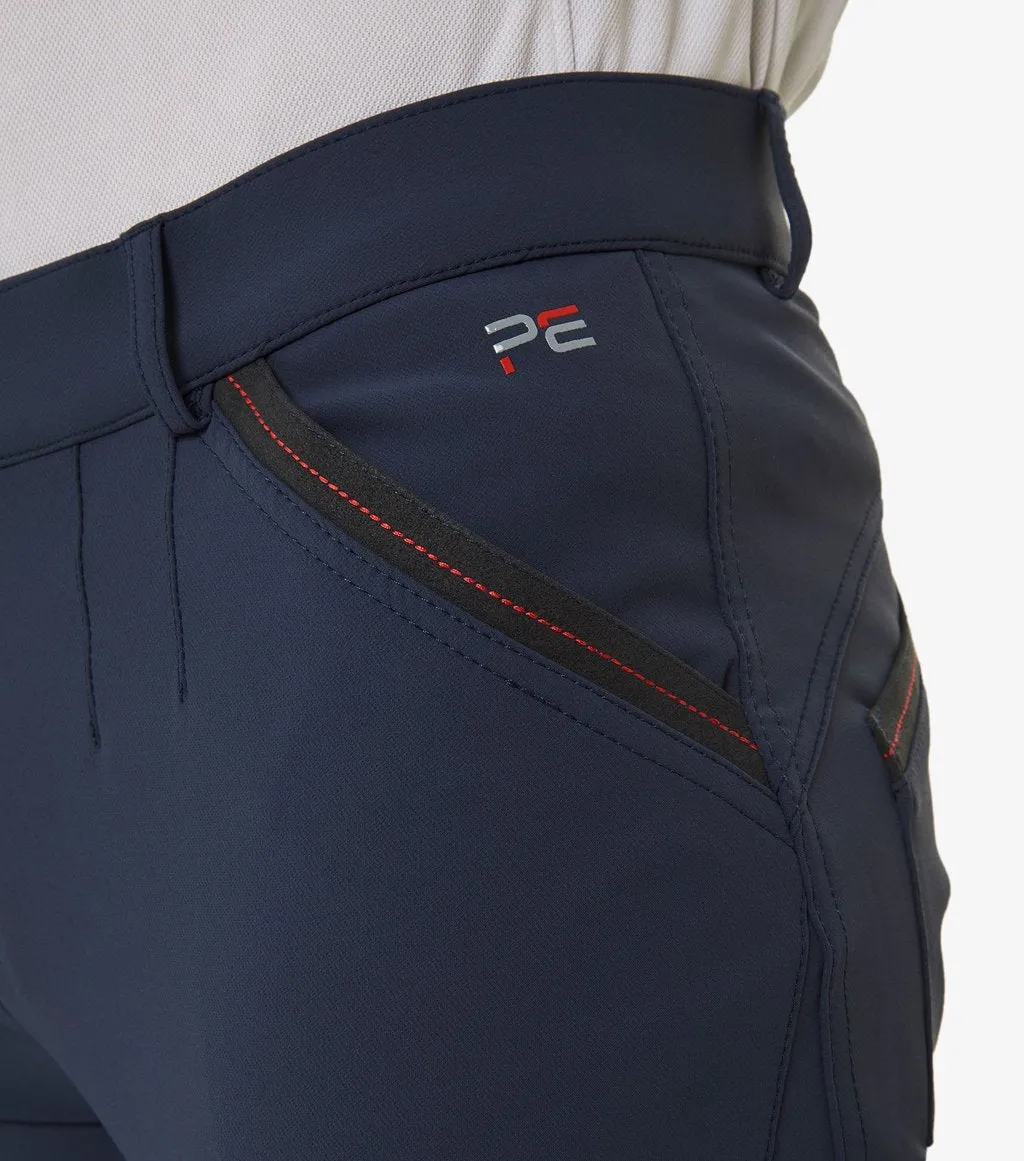 PEI Barusso Men's Gel Knee Breeches - Navy