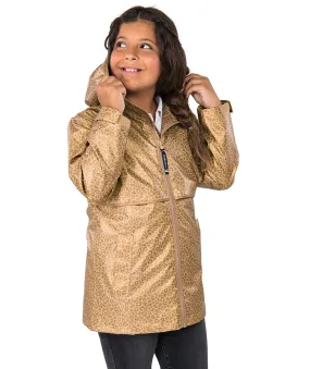 PRE-ORDER Girls' Animal Print New Englander Rain Jacket