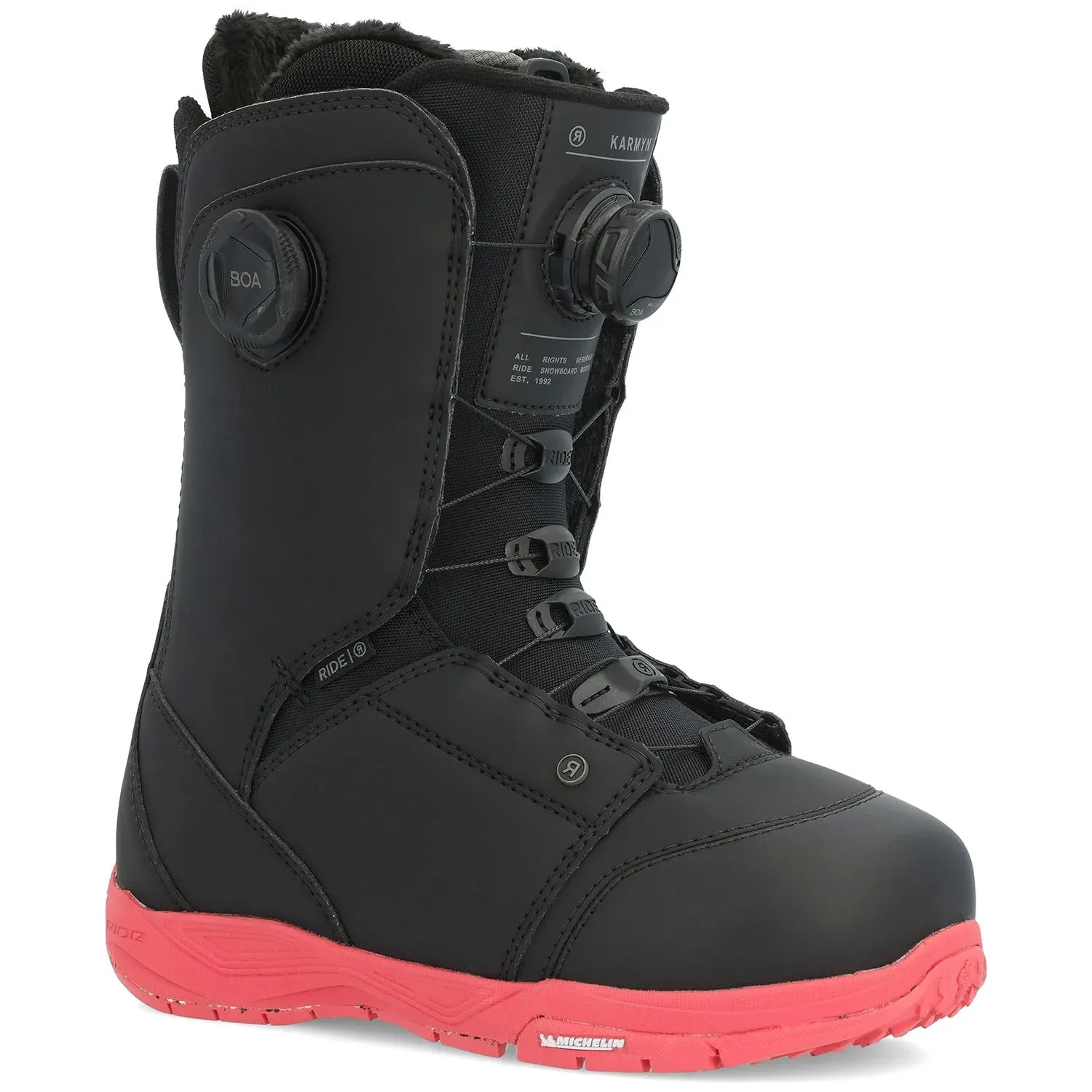 Ride Women's Karmyn Zonal BOA Snowboard Boots 2024