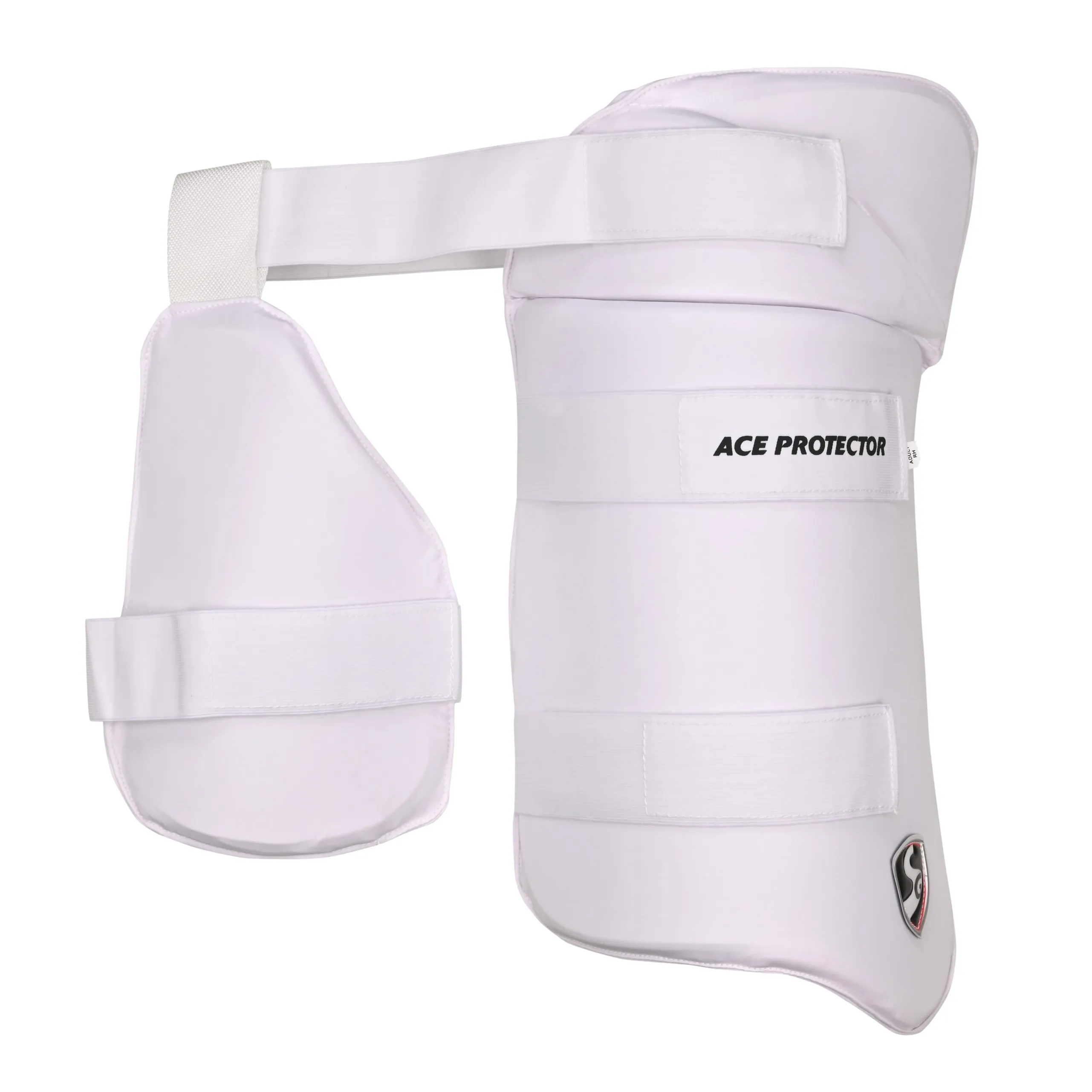 SG Ace Protector Thigh Pad (Combo) White