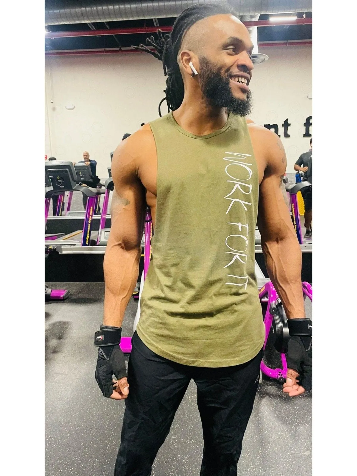 ‘Work for it’ Muscle Tank