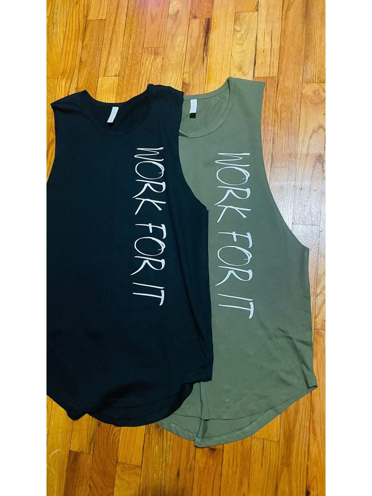 ‘Work for it’ Muscle Tank